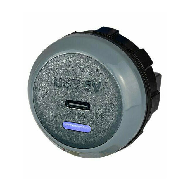 Chargeur USB C simple 12/24 volts 