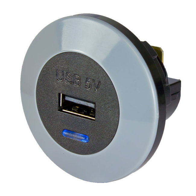 Chargeur USB A PVPRO installation par l'avant