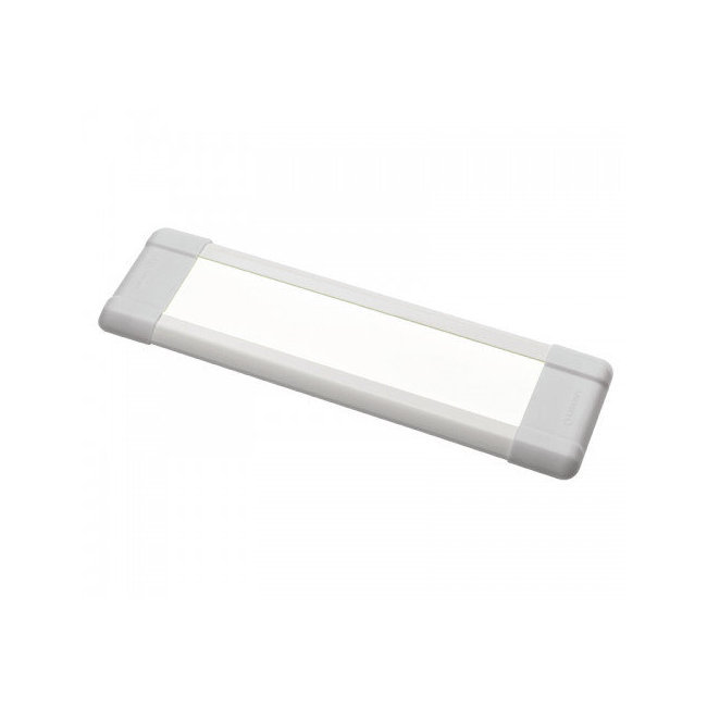 Plafonnier LED blanc froid ultra fin Flux Labcraft 570 mm 12/24 v