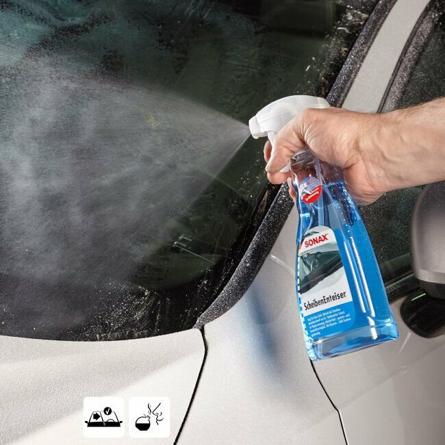 Pare-brise de voiture d'hiver De479 Spray, dissolvant de glace, spray pour  automobile, fond le