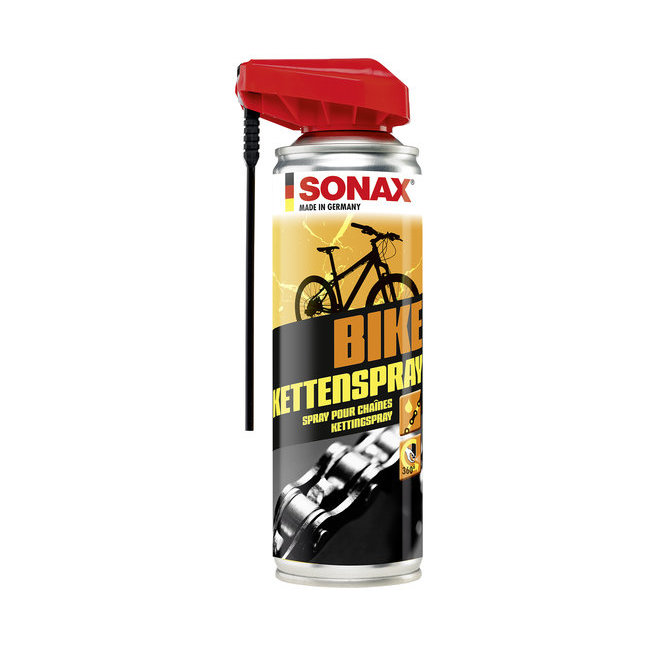 SONAX - Spray lubrifiant, nettoyant pièces vélo 300 ml