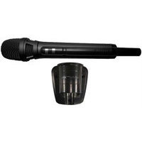 Microphone métal sans fil avec base rechargeable