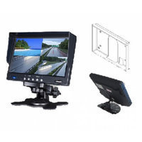 Moniteur de recul 7" Quad 12/24 volts