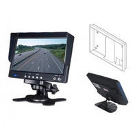 Moniteur de recul 7" Dual 12/24 volts