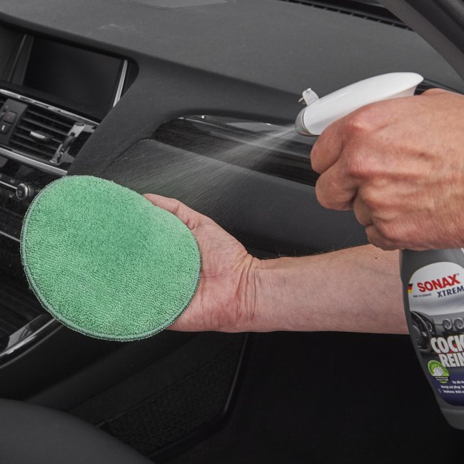 Nettoyant Tableau De Bord Voiture LAAV 250 Ml - Pour Plastiques Intérieurs, Finition Satinée, Sans PFC Ni COV