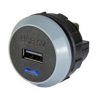 Chargeur USB A PVPRO pour paroi 12/24 volts 